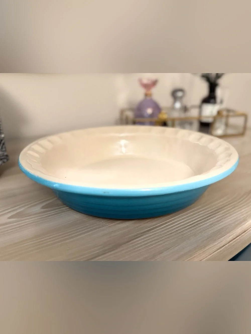 Le Creuset Pie Plate Riviera Blue Large